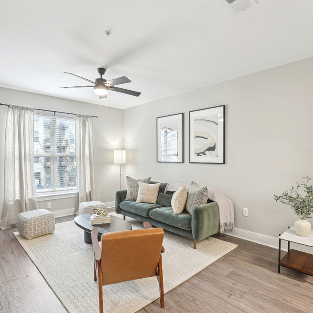 Porter Westside - Apartments in Atlanta, GA - A well-furnished living room